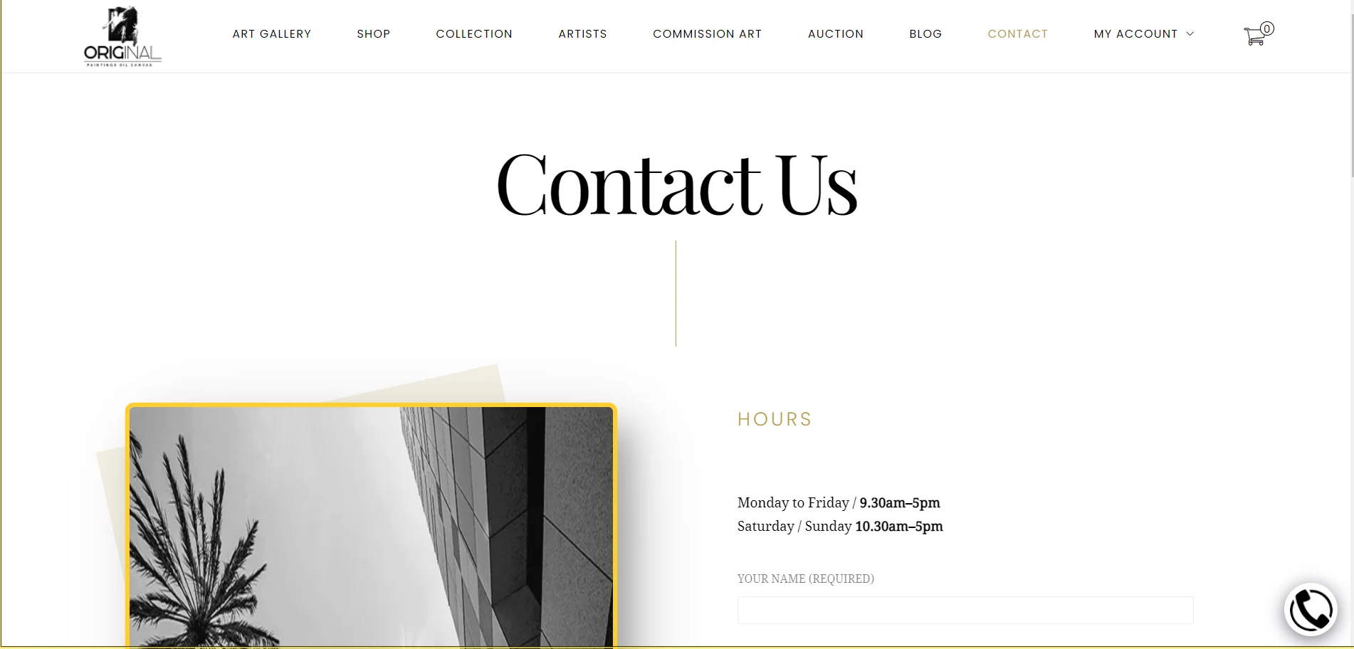 Contact Page