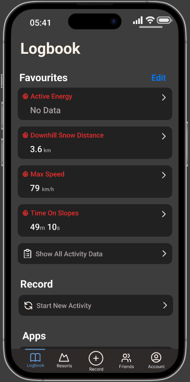 Activity Screen